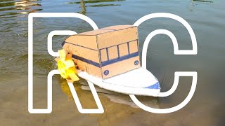 How to make RC boat at home