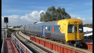 Adelaide Metro Trains Around the Suburbs.