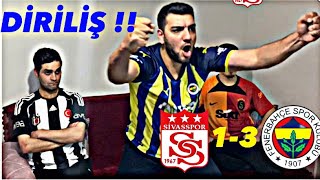 FANATİK TARAFTARLAR SİVASSPOR 1-3 FENERBAHÇE MAÇINI İZLERSE!!! FERDİ KADIOĞLU FARKI… #fenerbahçe