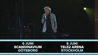 Rod Stewart | 6 & 8 juni 2024 | Stockholm & Göteborg