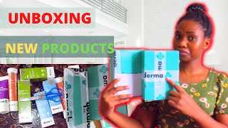 UNBOXING new skincare PRODUCTS |ASMR |Thedermaco| Tips with TRACY