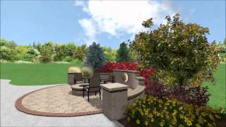 3D Firepit Patio Addition