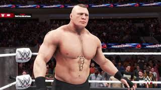 WWE 2K20_20210316204755 WrestleMania 37 Brock Lesnar vs. Bobby Lashley WWE Title