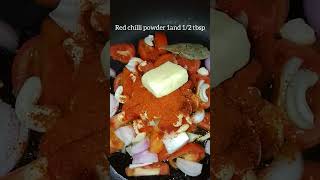 Restaurant style BUTTER CHICKEN RECIPE #shorts #youtubeshorts #viralshorts