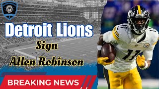 Detroit Lions Score Big with Local Veteran Receiver!