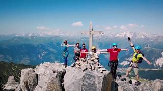 Via Ferrata Dent de Burgin Courchevel