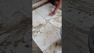 How to Install Ceramic Tile | #shorts | #shortvideo