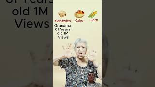 Grandma Eating Food #food #cooking #foodie #recipe #homemadefood #shortvideo #shortmovie