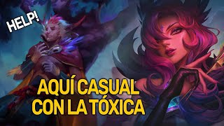 JUEVES de LOL con mi Tóxica 😄 MINIONS en CLASIFICATORIA 💪 Acompáñanos Kreeck 😱😂 Fideito Games 💥