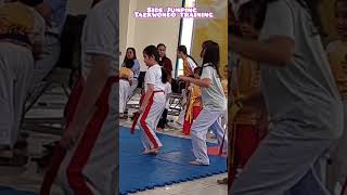 SIDE JUMPING TAEKWONDO TRAINING #andrea #taekwondo #taekwondotraining