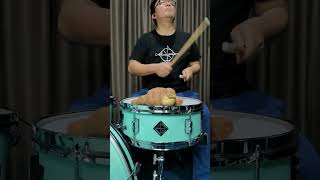 Monkey do a great job of snare drum dampening #poloyapdrummer #鼓手波 #funnyvideo #dixondrums