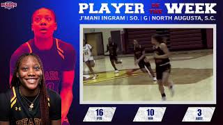 HIGHLIGHTS: MACCC Week 4 Women's Basketball Player of the Week J'Mani Ingram