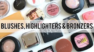 ❤ MAKEUP COLLECTION : Blushes, Highlighters, Bronzers ❤