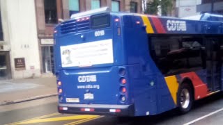 DRIVER POV CDTA Gilig advantage 4242 ON ROUTE 100 CLOCKWISE