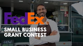 Apply For FedEx Small Business Grant Contest 2023