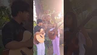 Guitarist siblings play duet of Ilahi ❤️ #yehjawanihaidiwani #bollwoodsongs #fingerstyle