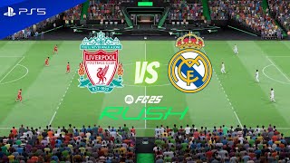 FC 25 RUSH - Liverpool Vs Real Madrid Ft. Salah, Mbappe | PS5™