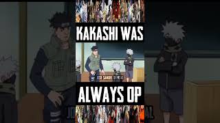 Kakashi Was Always Op🥶💥💫 #shorts #viral #anime #naruto #boruto #kakashi #narutoshippuden