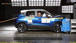 TATA PUNCH scored 5 star in Global NCAP Crash Test