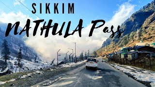 Sikkim Nathula Pass Road Trip from Gangtok | Indo-China border | Breathtaking mountain views