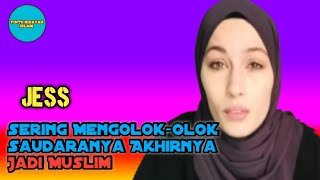 SERING MENGOLOK-OLOK SAUDARANYA YANG MUSLIM, GADIS CANTIK INI SEKARANG MANTAP MENJADI MUSLIM