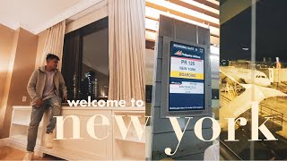 NEW YORK CITY VLOG 🗽 how I moved to a new city ALONE 🥺 from ASIA to NYC ✈️🌃 living alone in NYC