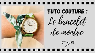 Tuto upcycling couture : le bracelet de montre !