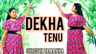 Dekha Tenu | Beautiful Dance Cover By Shreeya Tamanna|Mr and Mrs Mahi