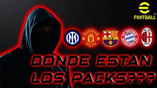 CUANDO LLEGAN LOS PACKS DE LOS EQUIPOS ? | EFOOTBALL 2025