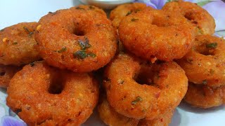 बिना दाल भिगोए बनाए क्रिस्पी और टेस्टी वड़ा | Instant Snacks Recipes | Snacks With Poha