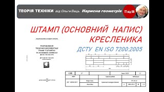 Штамп ДСТУ EN ISO 7200 2005