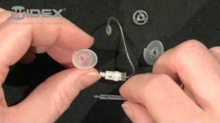 Inserting vent block in instant receiver double eartip