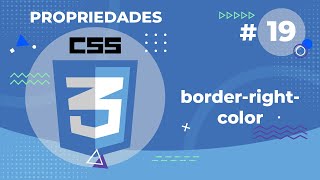 Border-Right-Color, Propriedade CSS 3 para Definir a cor da borda do lado direito de um elemento