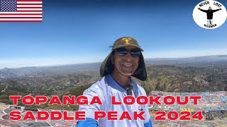 An Adventurous 9 mile hike to Topanga Lookout and Saddle Peak in 2024. CA