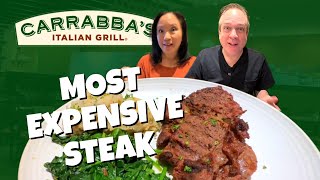 We Ate the Most EXPENSIVE Steak at Carrabba's Italian Grill 🥩