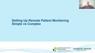 Back to Baseline and Beyond: Remote Patient Monitoring