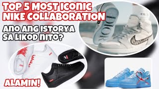 Top 5 Most Iconic Nike Collaboration - Dior, Offwhite, Supreme and More . .