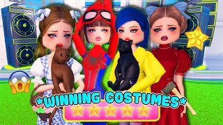 WIN  EVERY ROUND of DTI With ICONIC Characters! in Roblox Dress To Impress