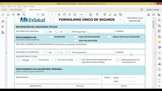 COMO TRAMITAR EL DERECHOHABIENTES ANTE ESSALUD  | FORMULARIO 1010 V6