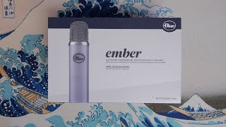 ASMR unboxing of the Blue Ember including setup