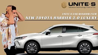 New Toyota Harrier 2.0 Luxury 2021. Whole car tinting done by Unite S Car Care. #Harrier2021 #UniteS