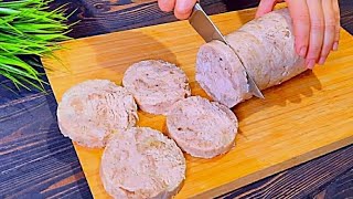 Кладу мясо в бутылку и получаю КОЛБАСУ! ПРОСТО до безобразия! Вкусная Домашняя КОЛБАСА!