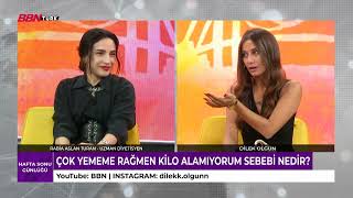 Kilo alma ve kilo vermek için neler yapılmalıdır ? Hafta Sonu Günlüğü - Dilek Olgun