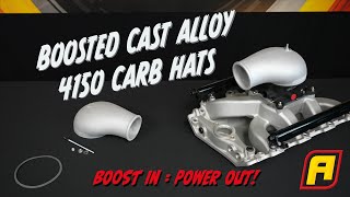 Get boost in that motor! 4150 Carb Hat