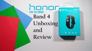 Huawei Honor Band 4 | Unboxing and First Impression