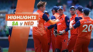 SA vs NED T20 World Cup Highlights | South Africa vs Netherlands | ICC T20 World Cup | Real Cricket