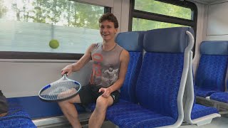 Fare esercizi di tennis in treno per diventare un ingegnere di apprendimento automatico migliore :)