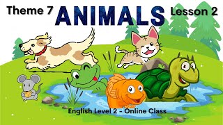 I can say WHAT ANIMALS I LOVE l English Lesson l Teacher Grace