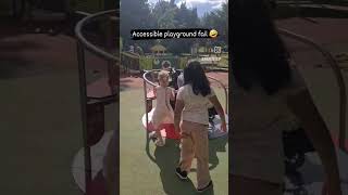 Accessible playground fail