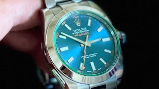 Why The Rolex Milgauss Z-Blue Has THE Best Blue dial